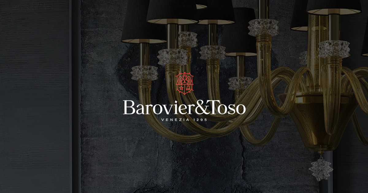Barovier&Toso: Luxury Murano blown glass lighting since 1295