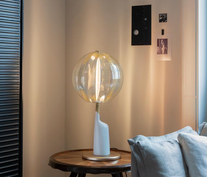 Murano blown glass table lamps | Barovier&Toso Murano blown glass table lamps | Barovier&Toso