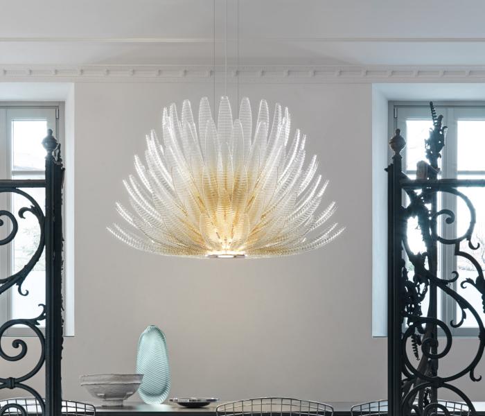 Barovier & Toso バロヴィエール&トーゾ フラワーベース　金箔 Angel Barovier & Toso Pendant Lamp - Miliashop