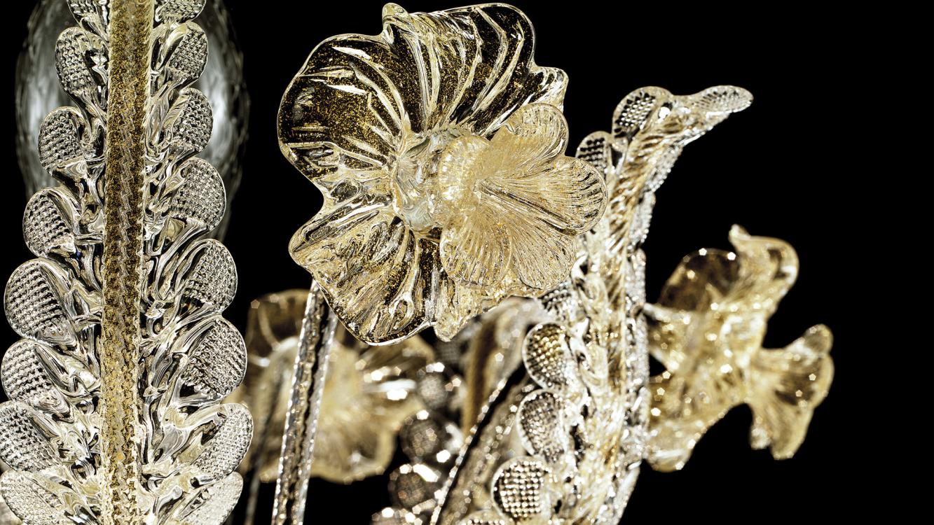 Agadir | Murano blown glass wall sconces | Barovier&Toso