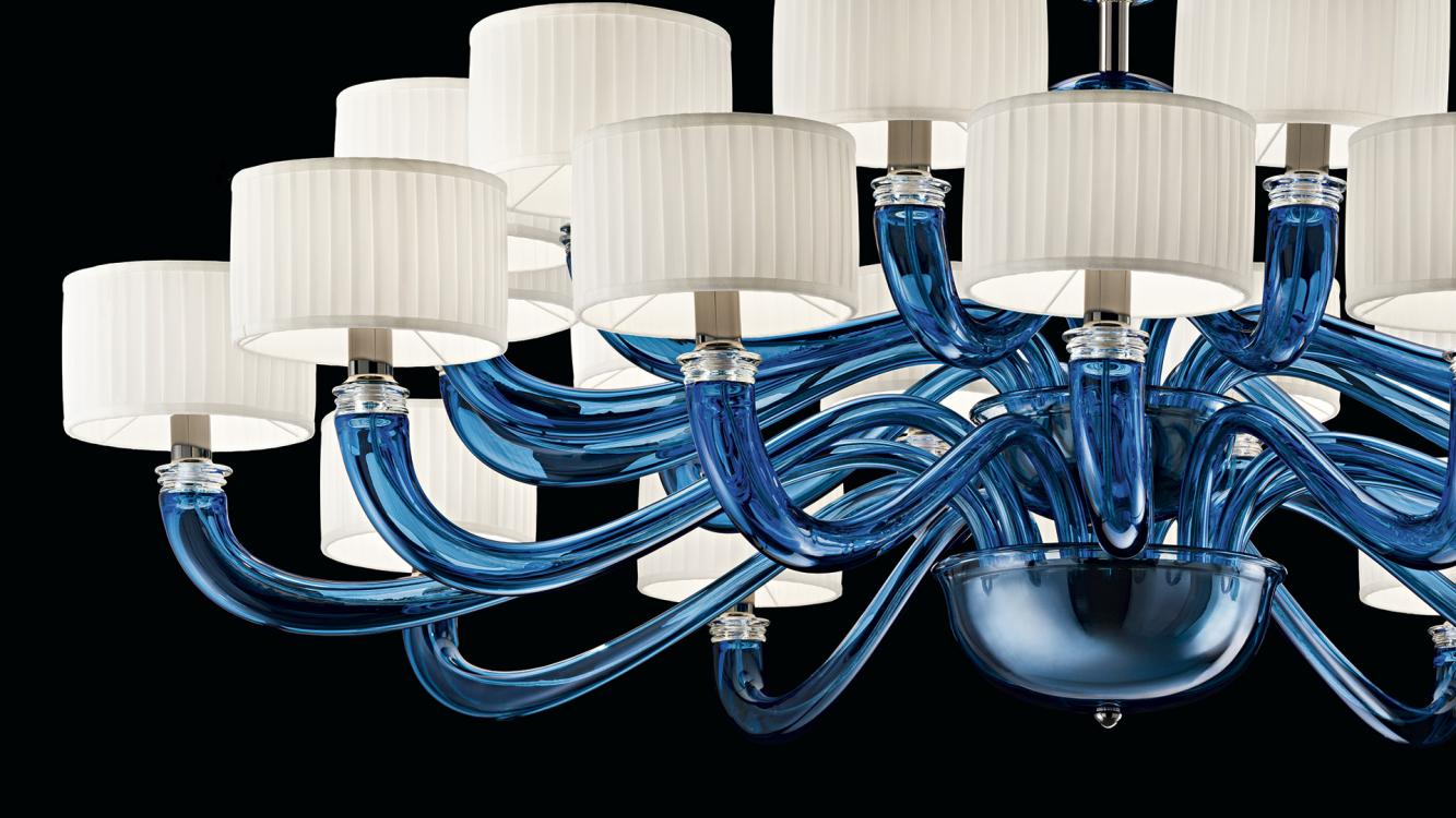 Alexandria | Murano blown glass chandeliers | Barovier&Toso