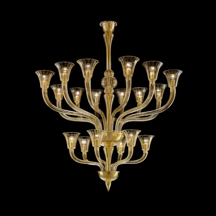 Degas | Murano blown glass chandeliers | Barovier&Toso