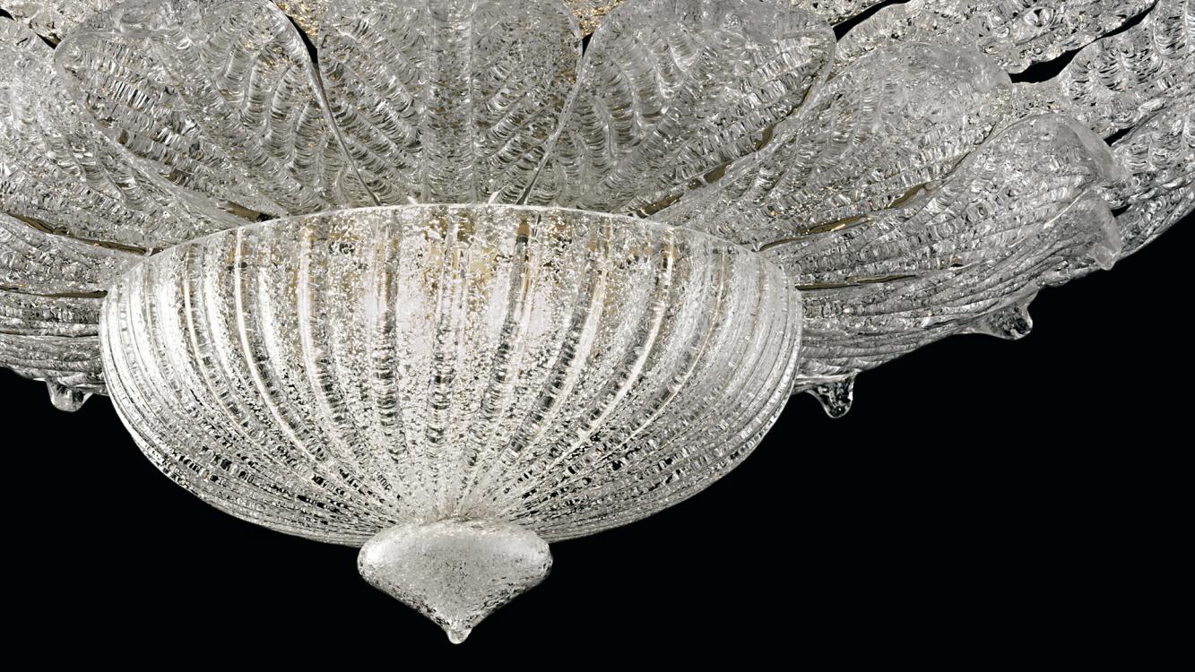 Excelsior | Murano blown glass ceiling lamps | Barovier&Toso