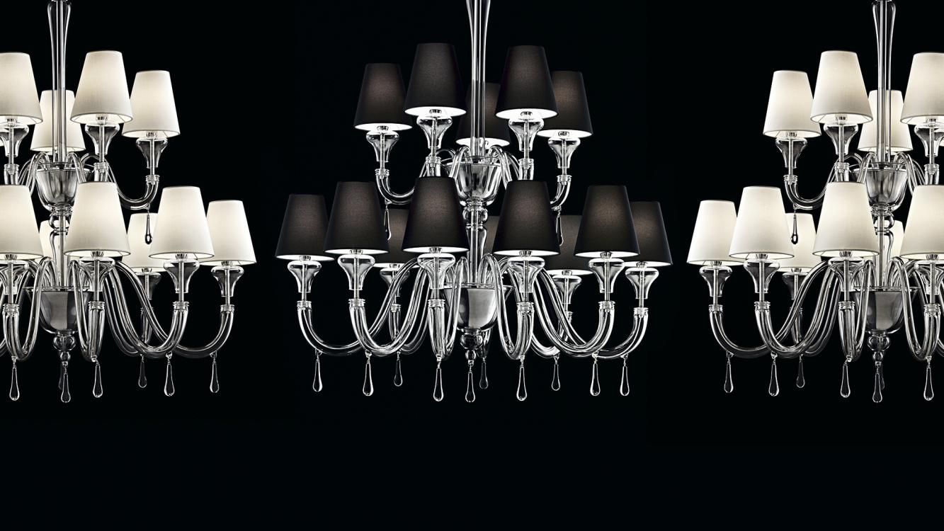 Maryland | Murano blown glasschandeliers | Barovier&Toso