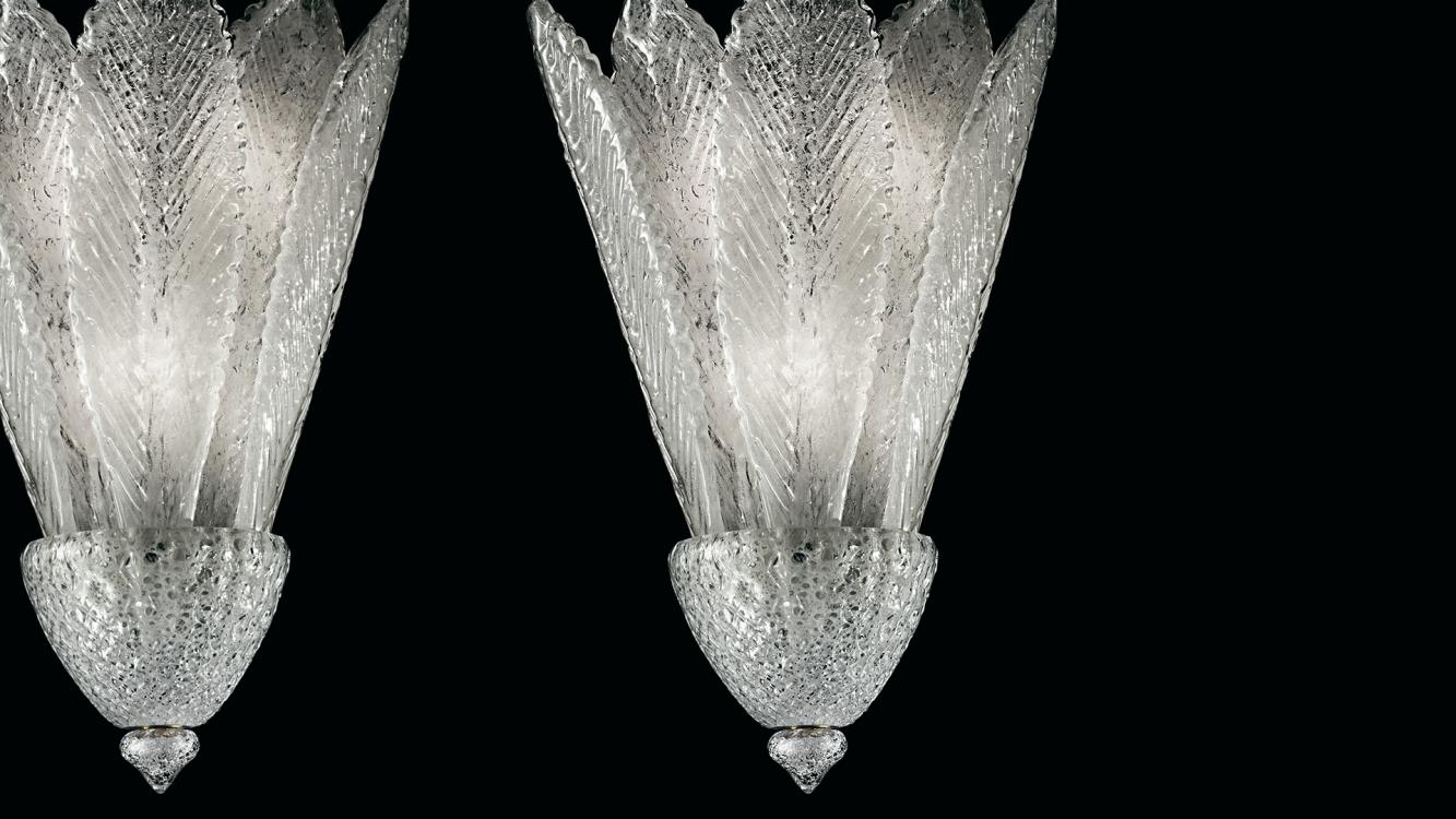 Spade | Murano blown glasswall sconces | Barovier&Toso