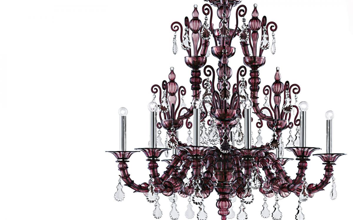 Taif | Murano blown glass chandeliers | Barovier&Toso