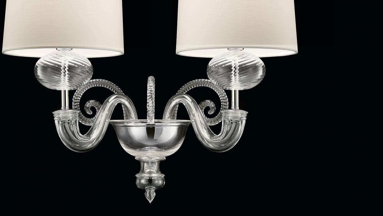 MURANO Barovier&Toso 壁面 ウォール ランプ ムラノ ガラス MURANO Barovier&Toso 壁面 ウォール ランプ ムラノ ガラス Mid