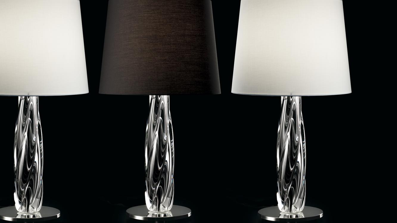 Twins | Murano blown glass table lamps | Barovier&Toso Twins | Murano blown glass table lamps | Barovier&Toso