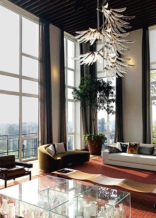 Angel | Murano blown glass suspension lamps | Barovier&Toso