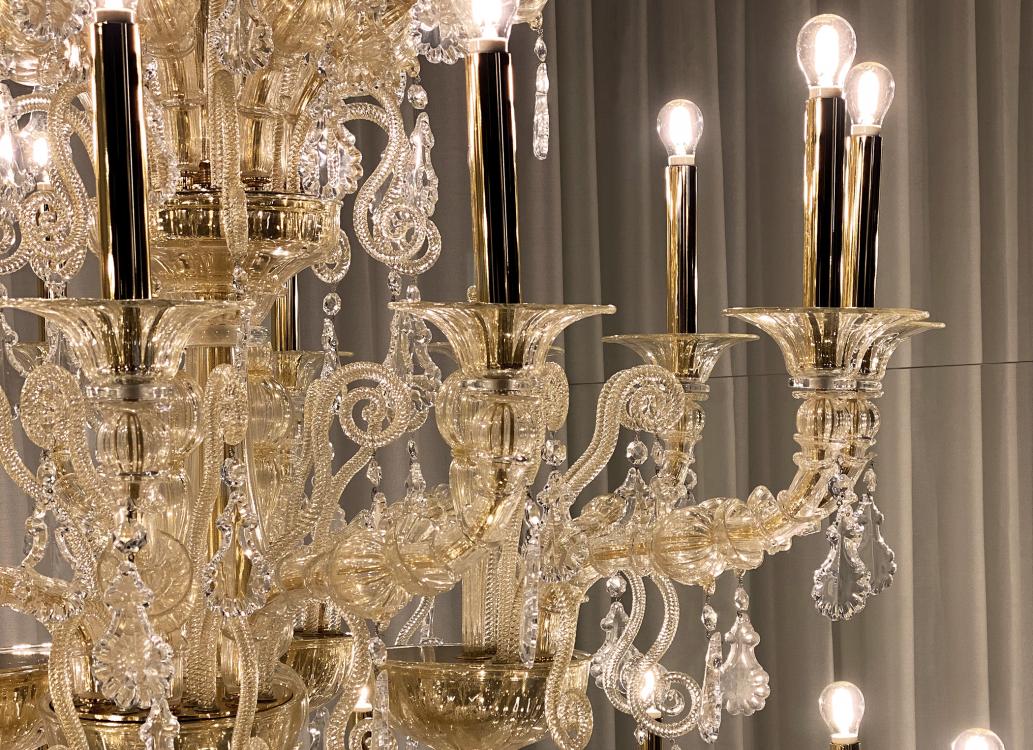 Taif | Murano blown glass chandeliers | Barovier&Toso