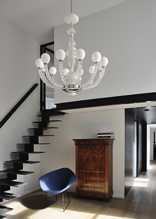 Pigalle | Murano blown glass chandeliers | Barovier&Toso