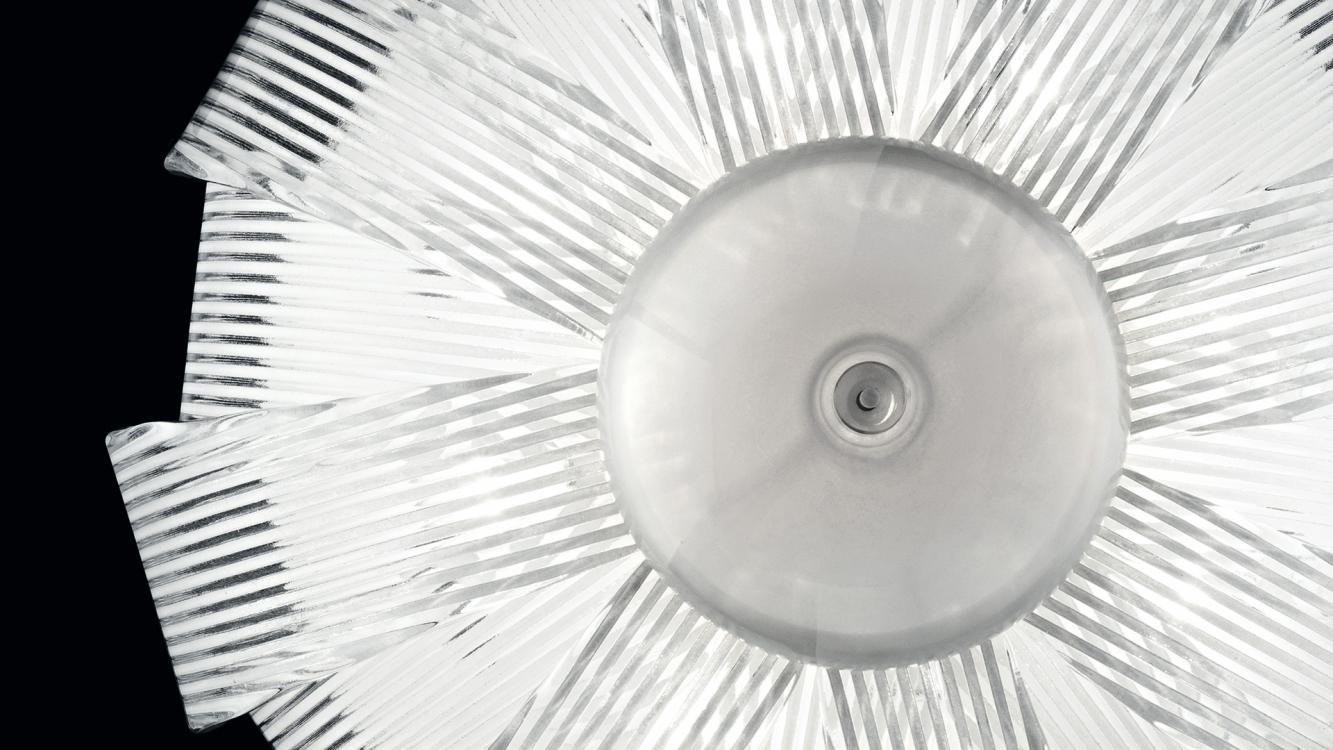 Plissé | Murano blown glass ceiling lamps | Barovier&Toso