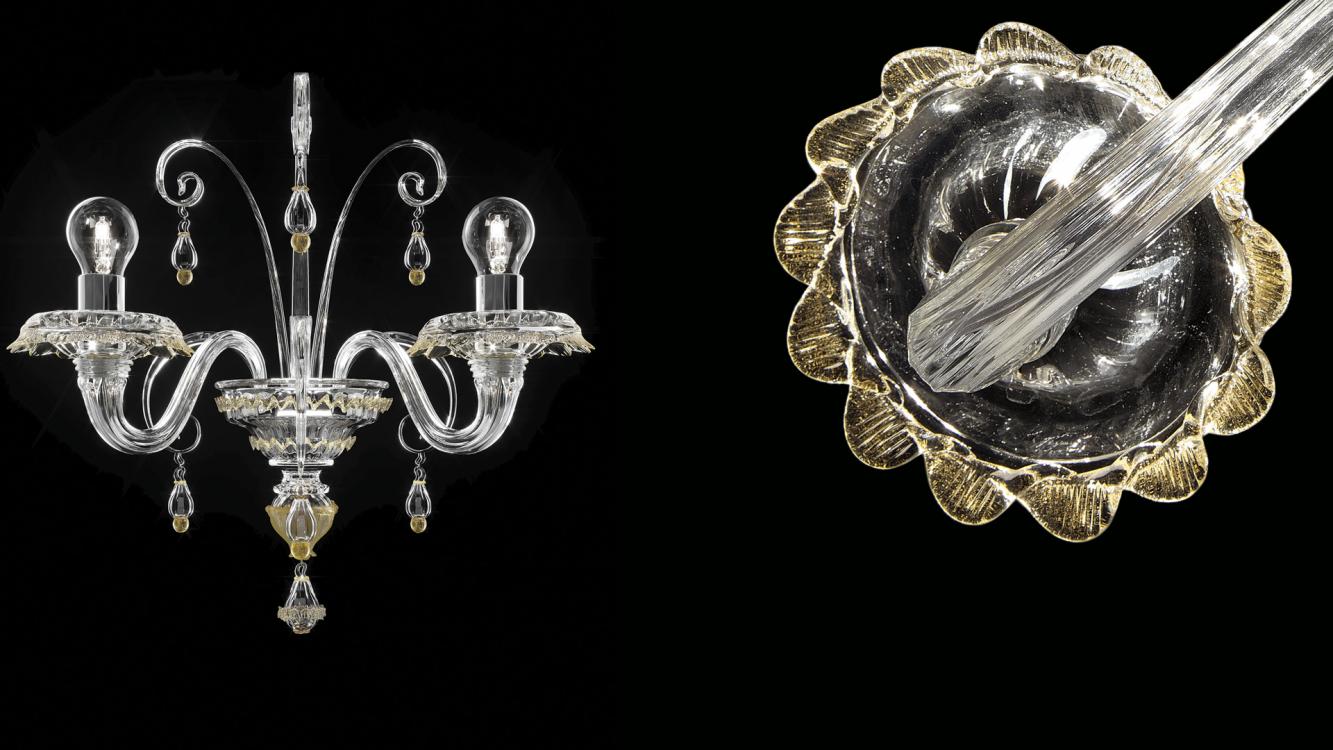 Rabat | Murano blown glass wall sconces | Barovier&Toso