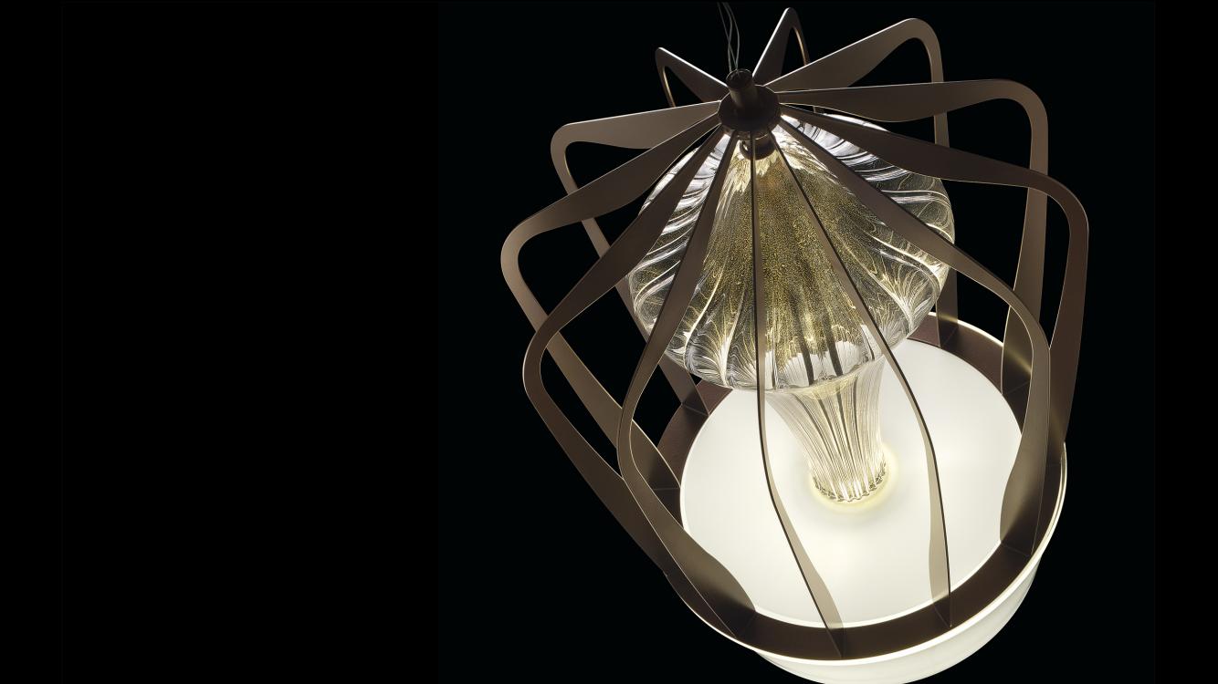 Robin | Murano blown glass suspension lamps | Barovier&Toso