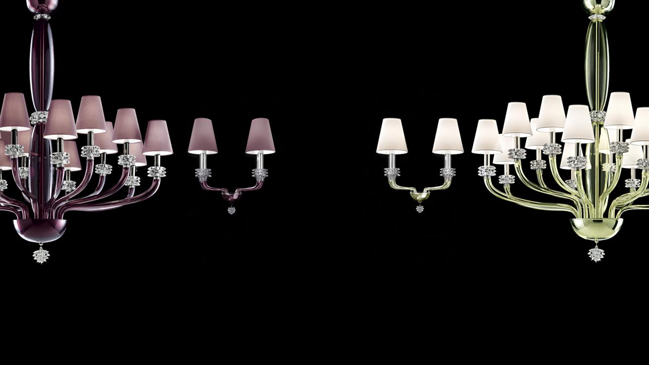 Rotterdam | Murano blown glasschandeliers | Barovier&Toso