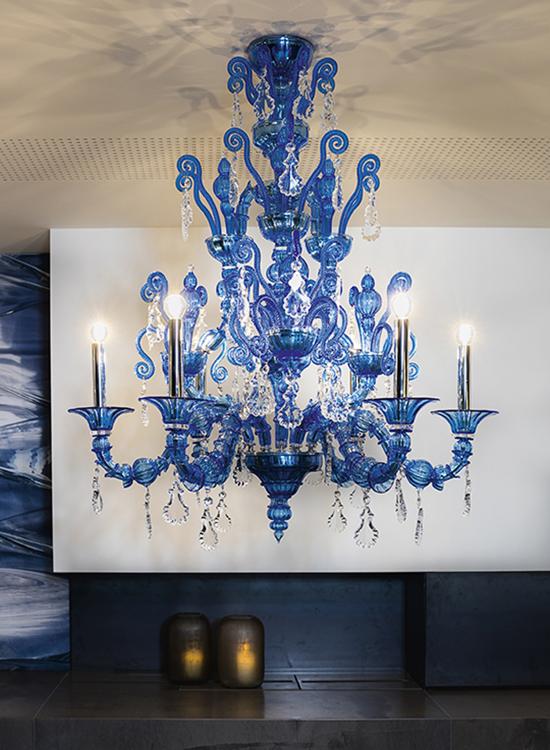 Taif | Murano blown glass chandeliers | Barovier&Toso