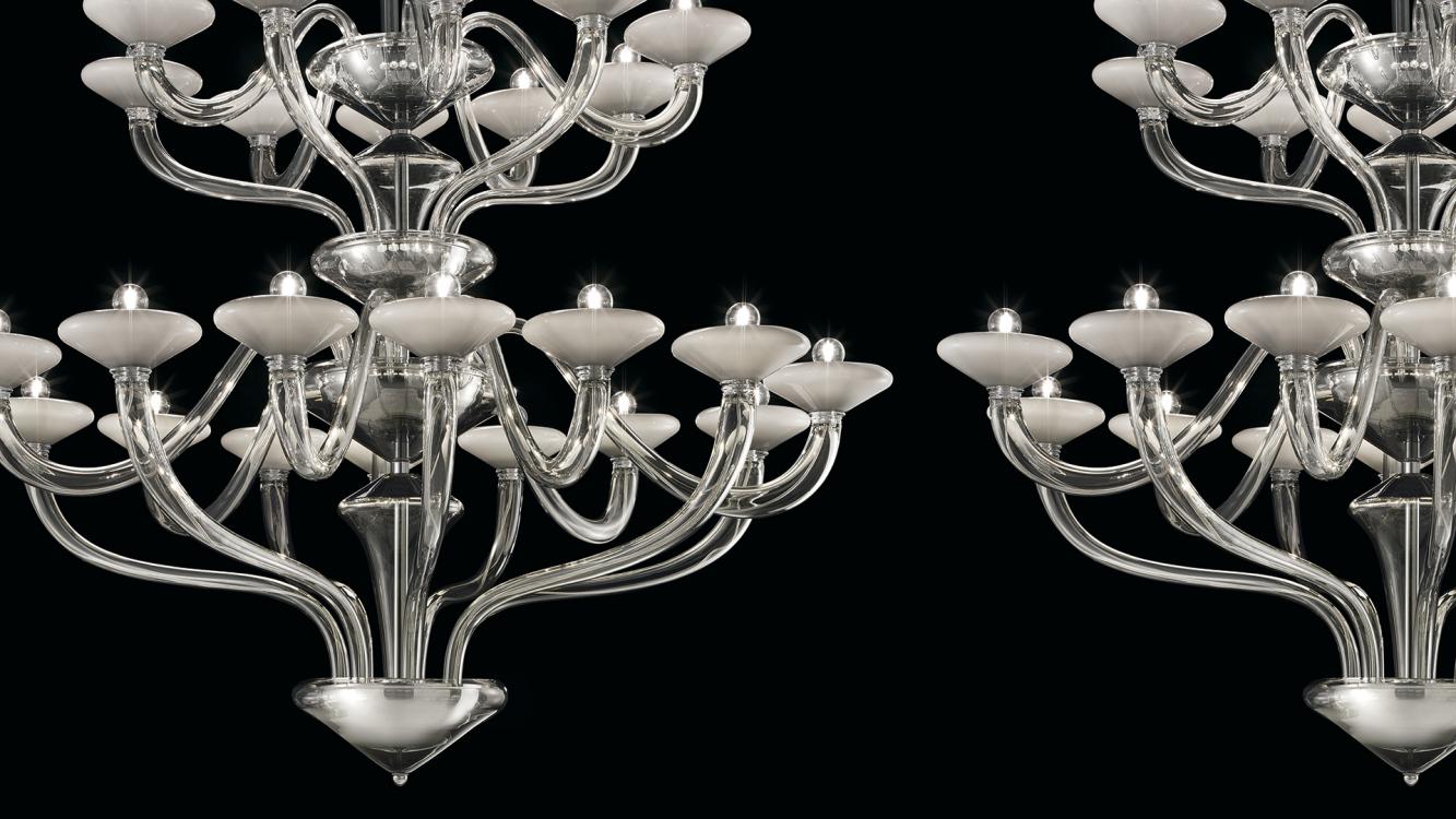 Windsor | Murano blown glass chandeliers | Barovier&Toso Windsor | Murano blown glass chandeliers | Barovier&Toso