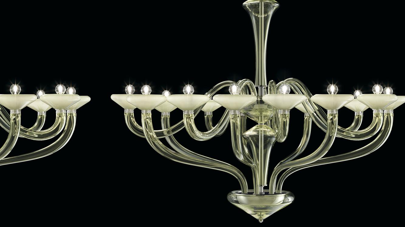 Windsor | Murano blown glass chandeliers | Barovier&Toso Windsor | Murano blown glass chandeliers | Barovier&Toso