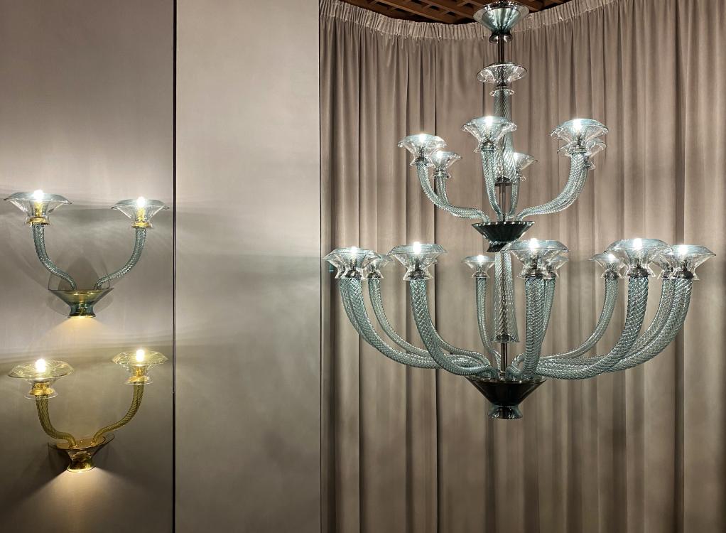 Vertigo | Murano blown glass chandeliers | Barovier&Toso