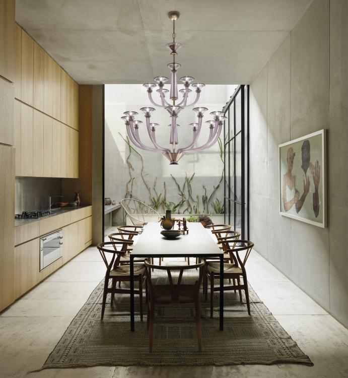 Vertigo | Murano blown glasschandeliers | Barovier&Toso