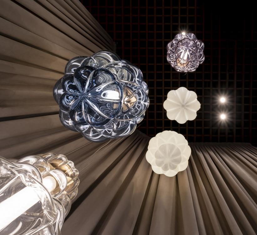 MURANO Barovier&Toso 壁面 ウォール ランプ ムラノ ガラス Modern Italian Wall Light, Murano Glass Barovier et toso