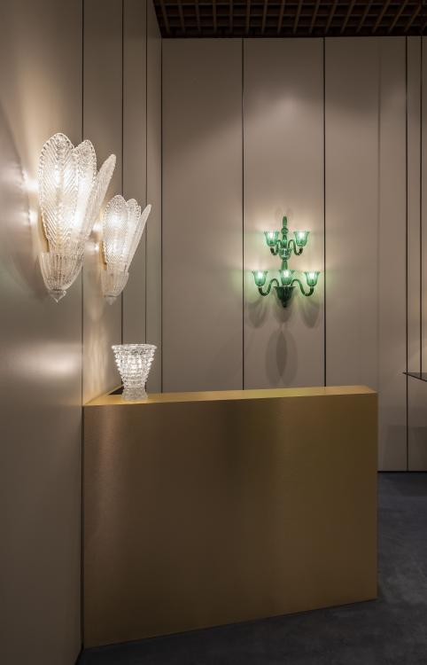 MURANO Barovier&Toso 壁面 ウォール ランプ ムラノ ガラス Barovier & Toso Murano Glass Leaf Wall Lights | #242836