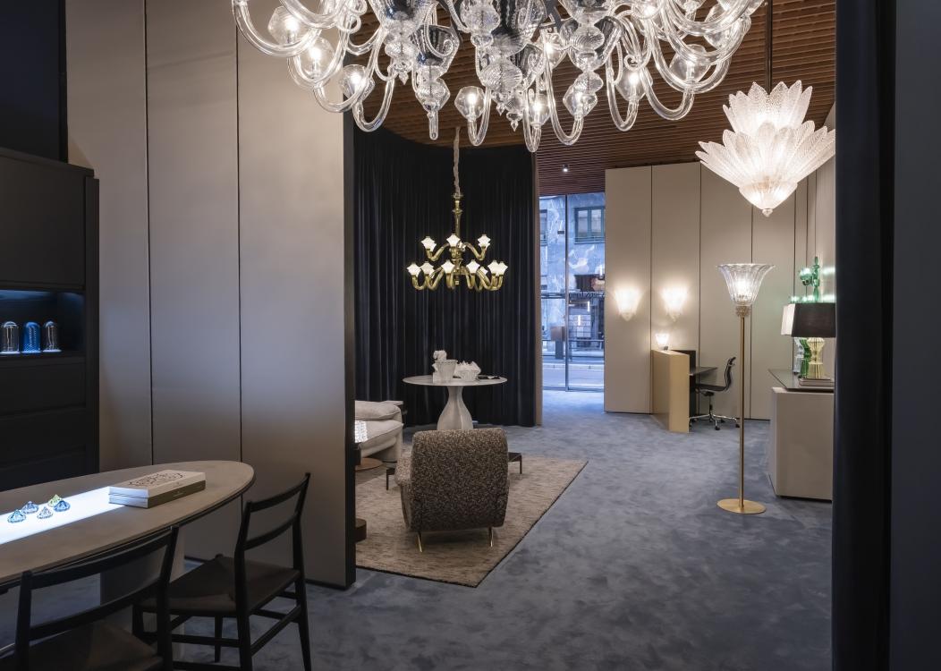 Spade | Murano blown glasssuspension lamps | Barovier&Toso