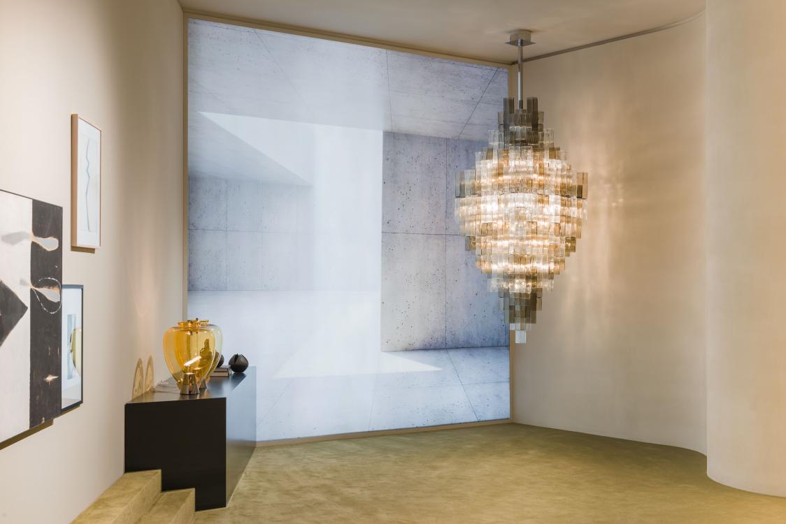 MURANO Barovier&Toso 壁面 ウォール ランプ ムラノ ガラス Modern Italian Wall Light, Murano Glass Barovier et toso