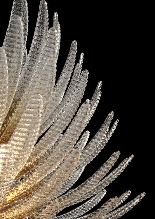 Agave | Murano blown glass suspension lamps | Barovier&Toso